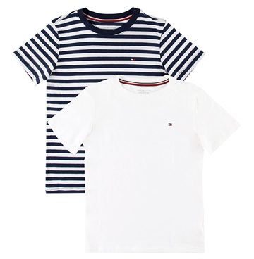 Tommy Hilfiger T-shirts Boys 2-Pak Stripe Navy blazer / White